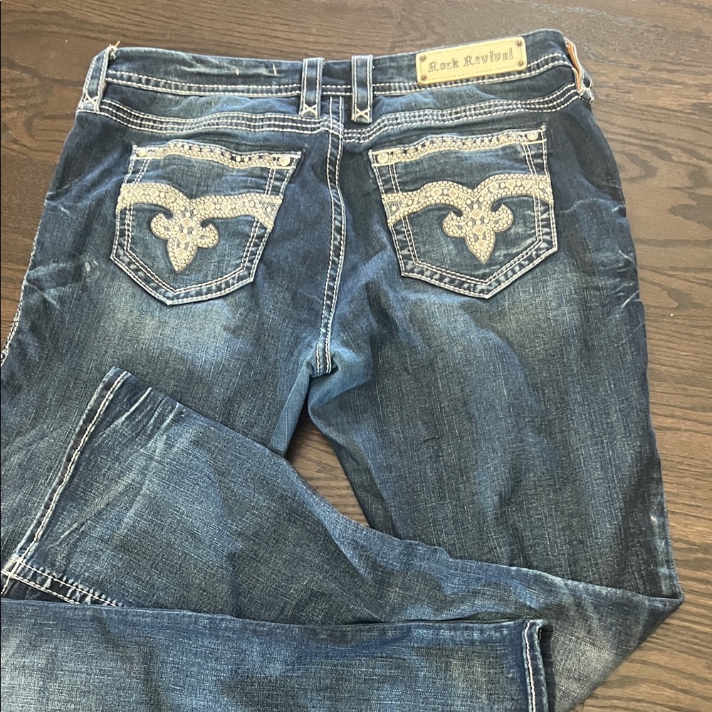 Rock Revival  easy bootcut Blue Jeans